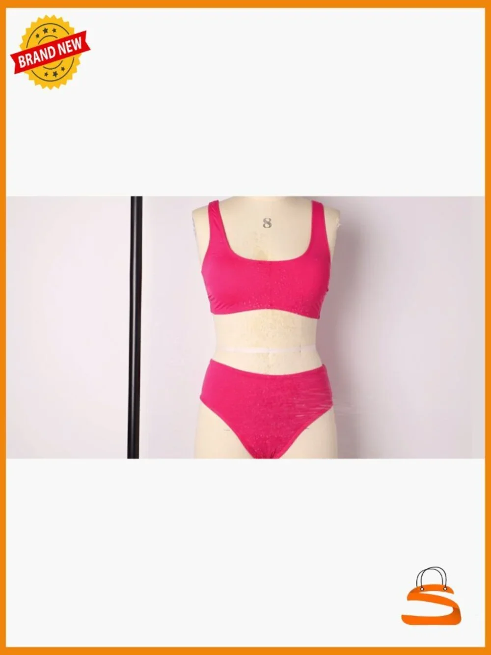 Leakproof Period Bikini Set XS Sporty Fit Quick Dry UPF 50+